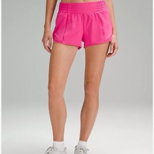 Pink, Size 4, Lululemon shorts